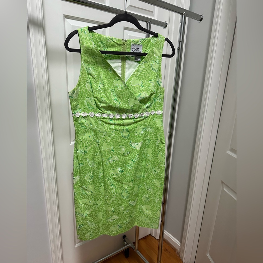 Lily Pulitzer Vintage White Label Dress Size 10
